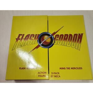 Flash gordon and Ming the merciless 2-Pack neca figure